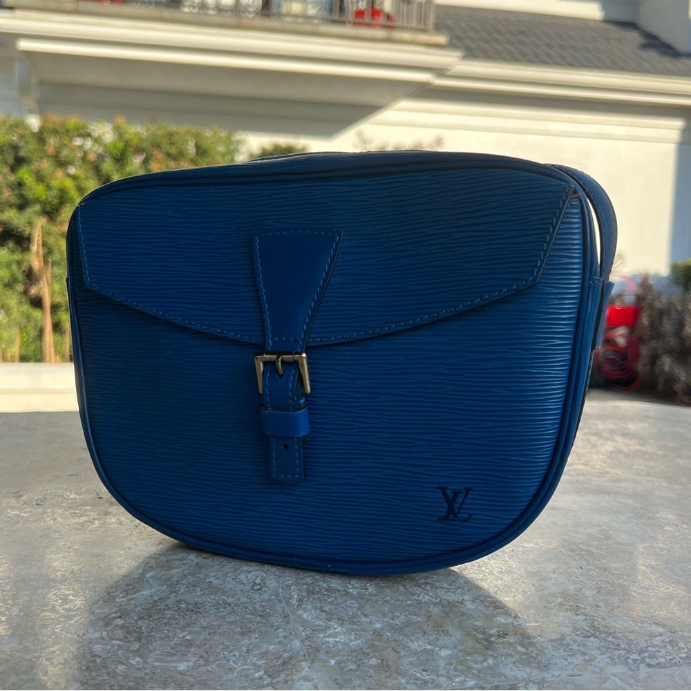 Louis Vuitton Blue Crossbody Bag